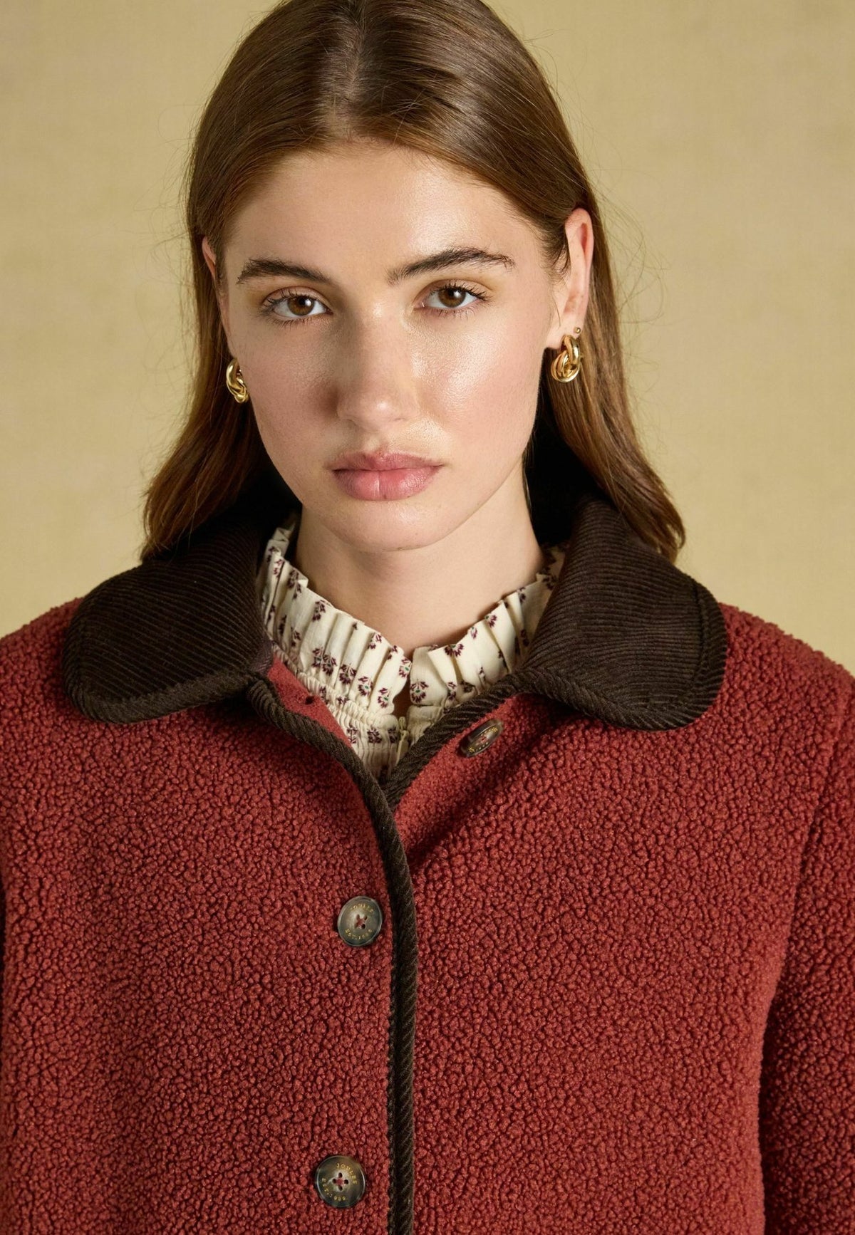 Tom JouleSADIE BUTTON THROUGH FLEECE JACKET - Fleecejacke