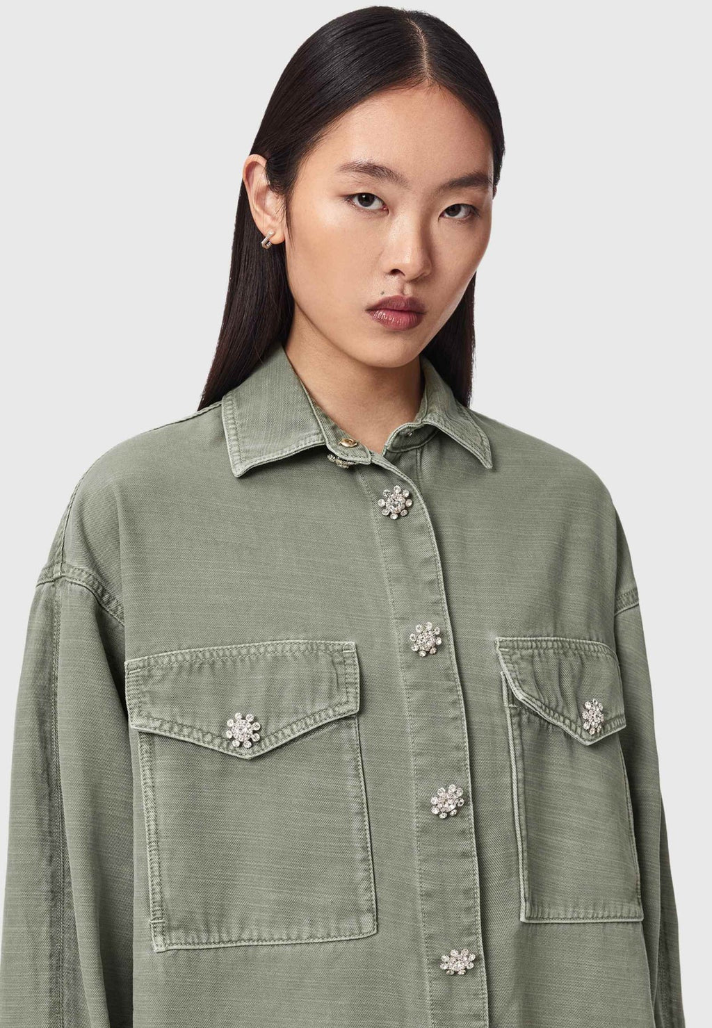 AllSaintsHETTIE SHACKET DRESS . - Jeanskleid