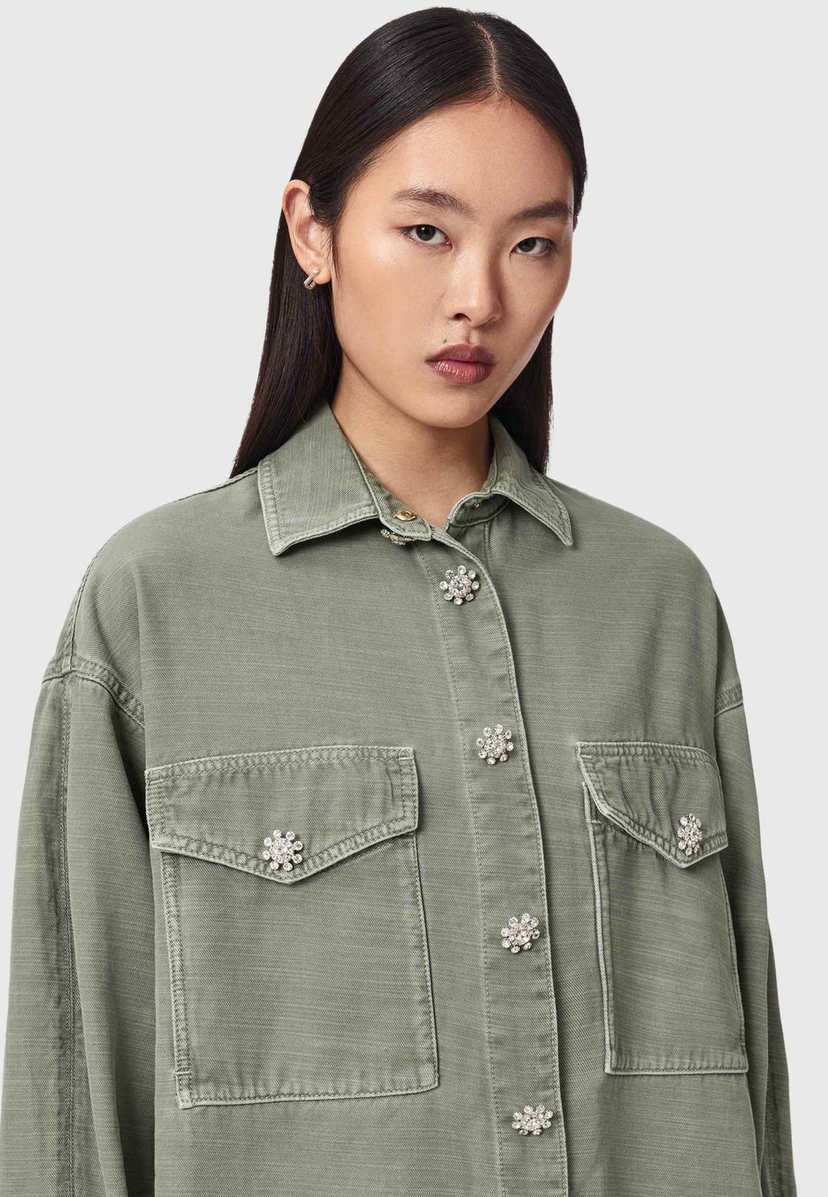 AllSaintsHETTIE SHACKET DRESS . - Jeanskleid
