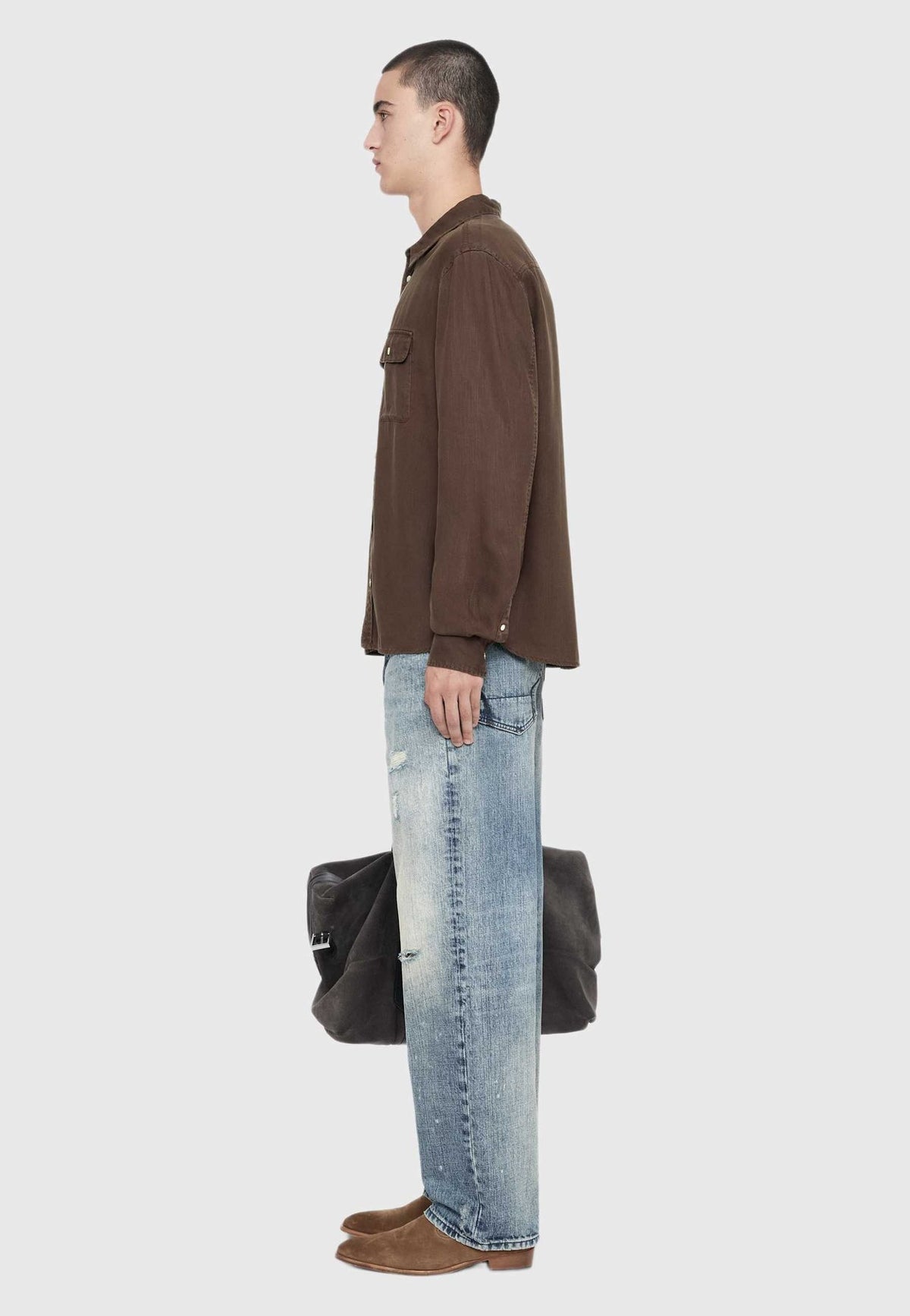 AllSaintsBOND LS SHIRT - Hemd