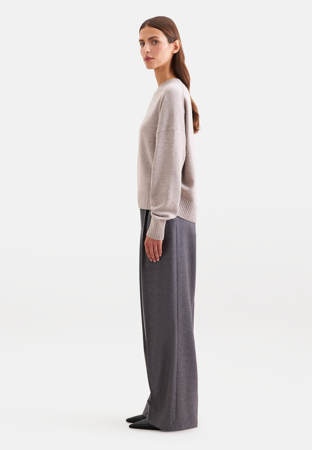 SeidenstickerOVERSIZED - - Strickpullover