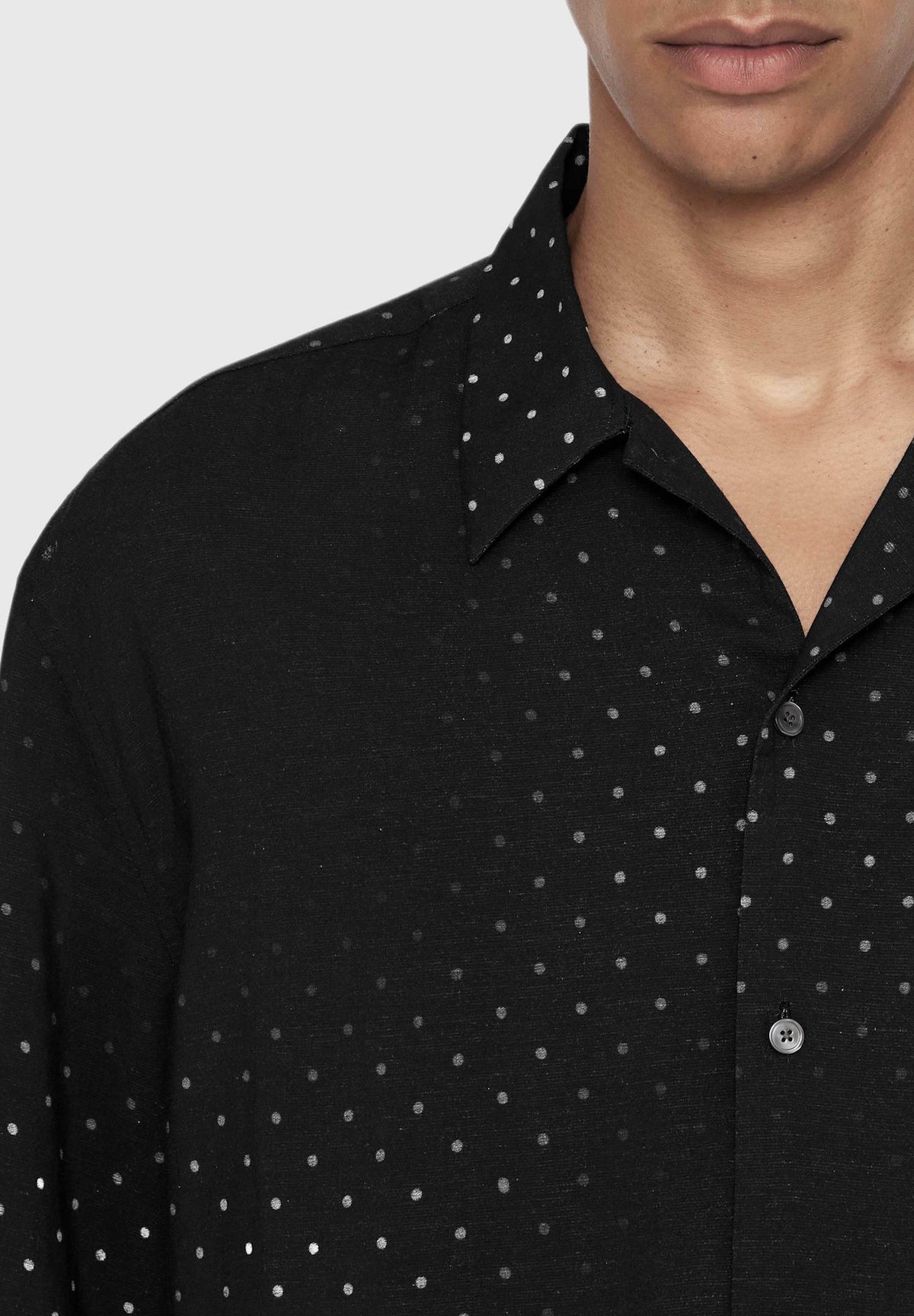 AllSaintsFADE POLKA SS SHIRT - Hemd