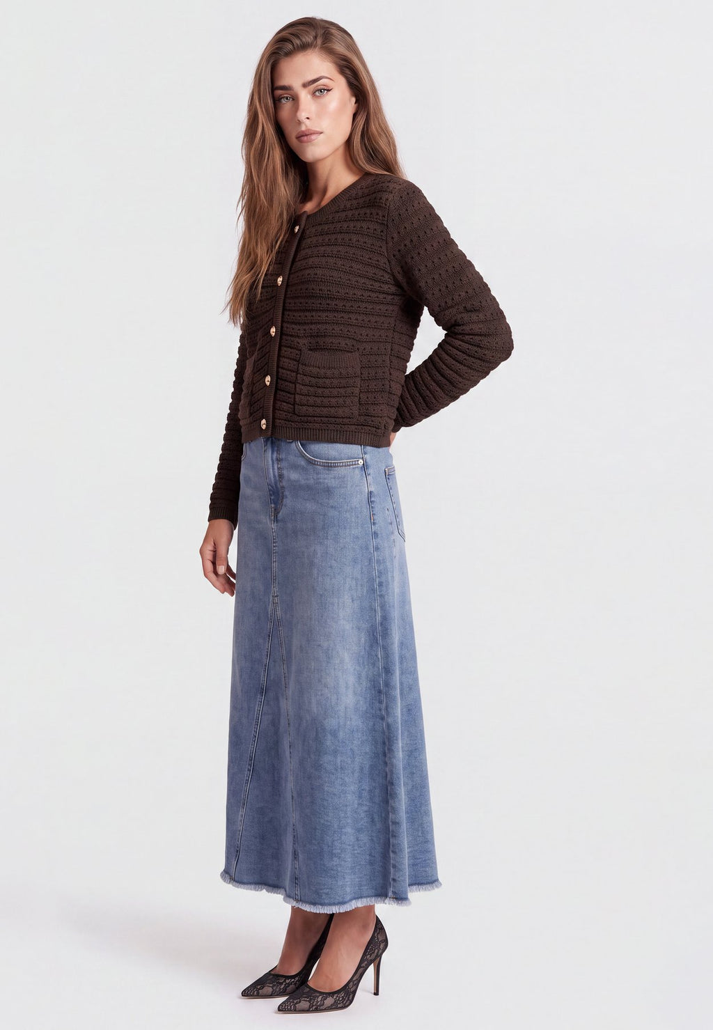 ApartSTRICKJACKE - Strickjacke