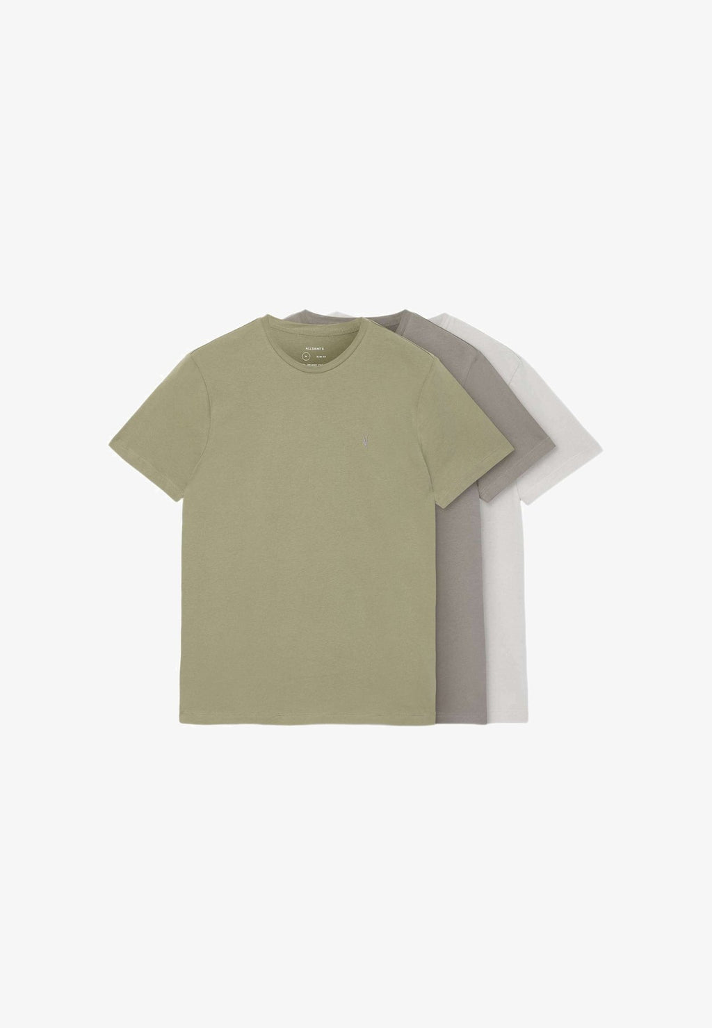 AllSaintsBRACE SS CREW 3 PK - Basic-T-Shirt