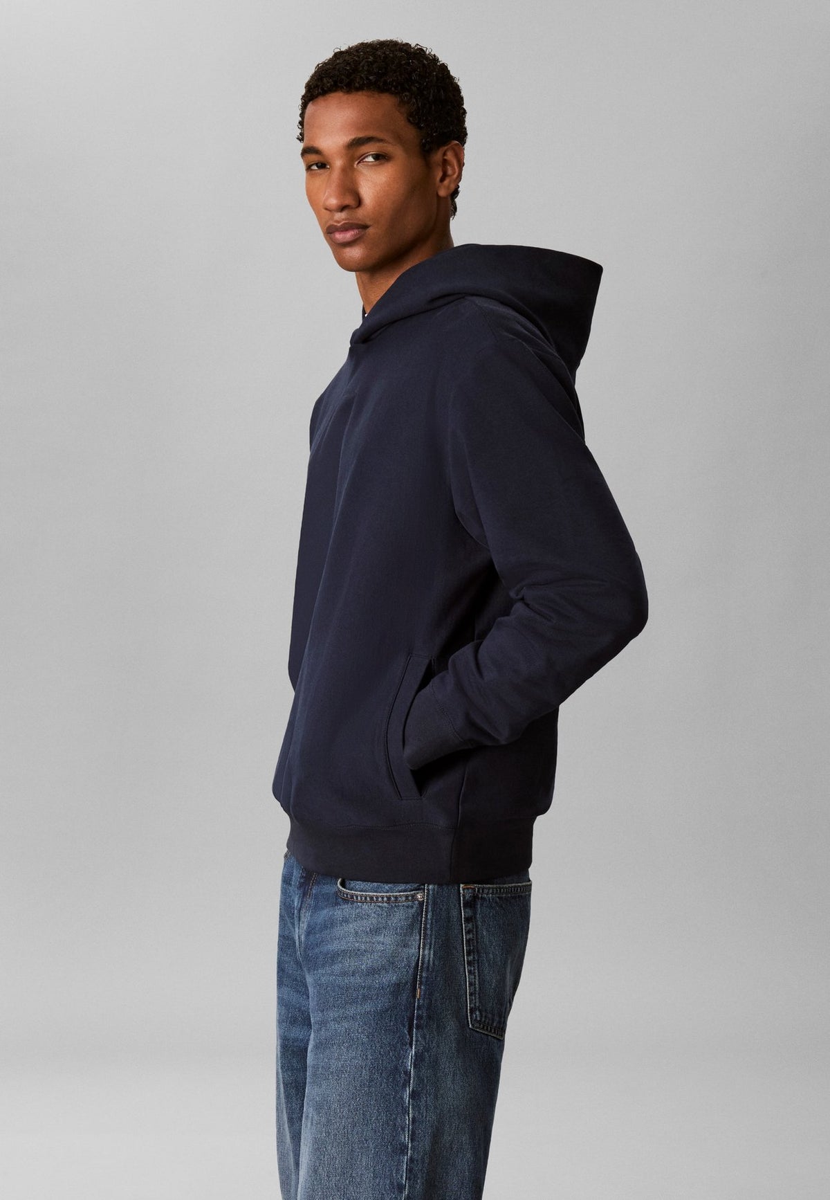 Calvin KleinMICRO LOGO PREMIUM SUEDED TERRY HOODY - Kapuzenpullover