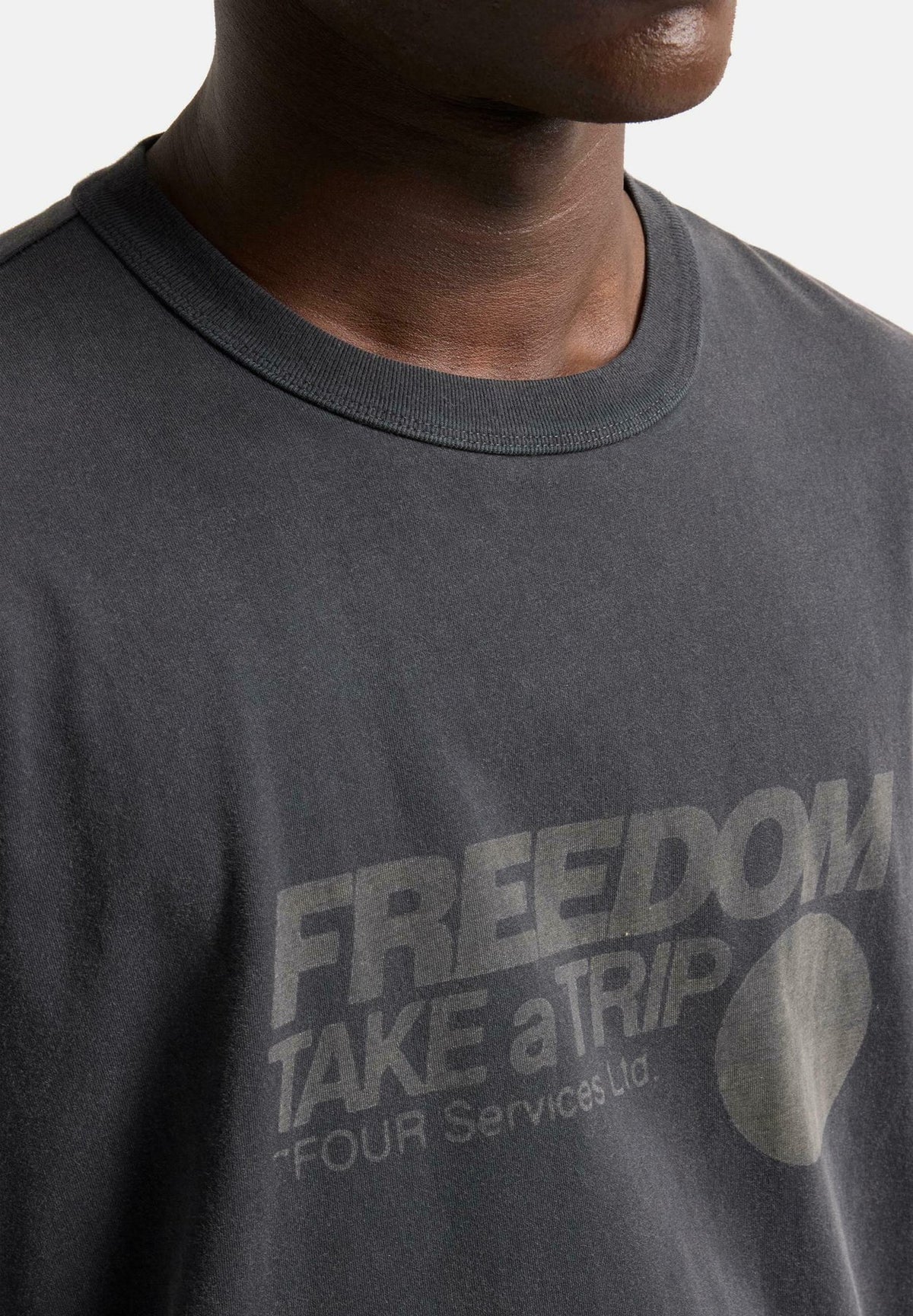 7 for all mankind7 FOR ALL MANKIND KNITTED S/S GRAPHIC TEE KNITTED S/S GRAPHIC TEE - T-Shirt print