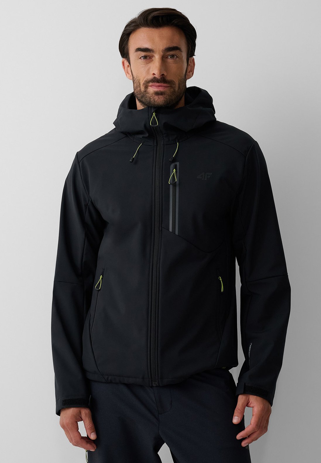 4FKURTKA SOFTSHELL WIATROODPORNA MEMBRANA 8000 MĘSKA - Softshelljacke