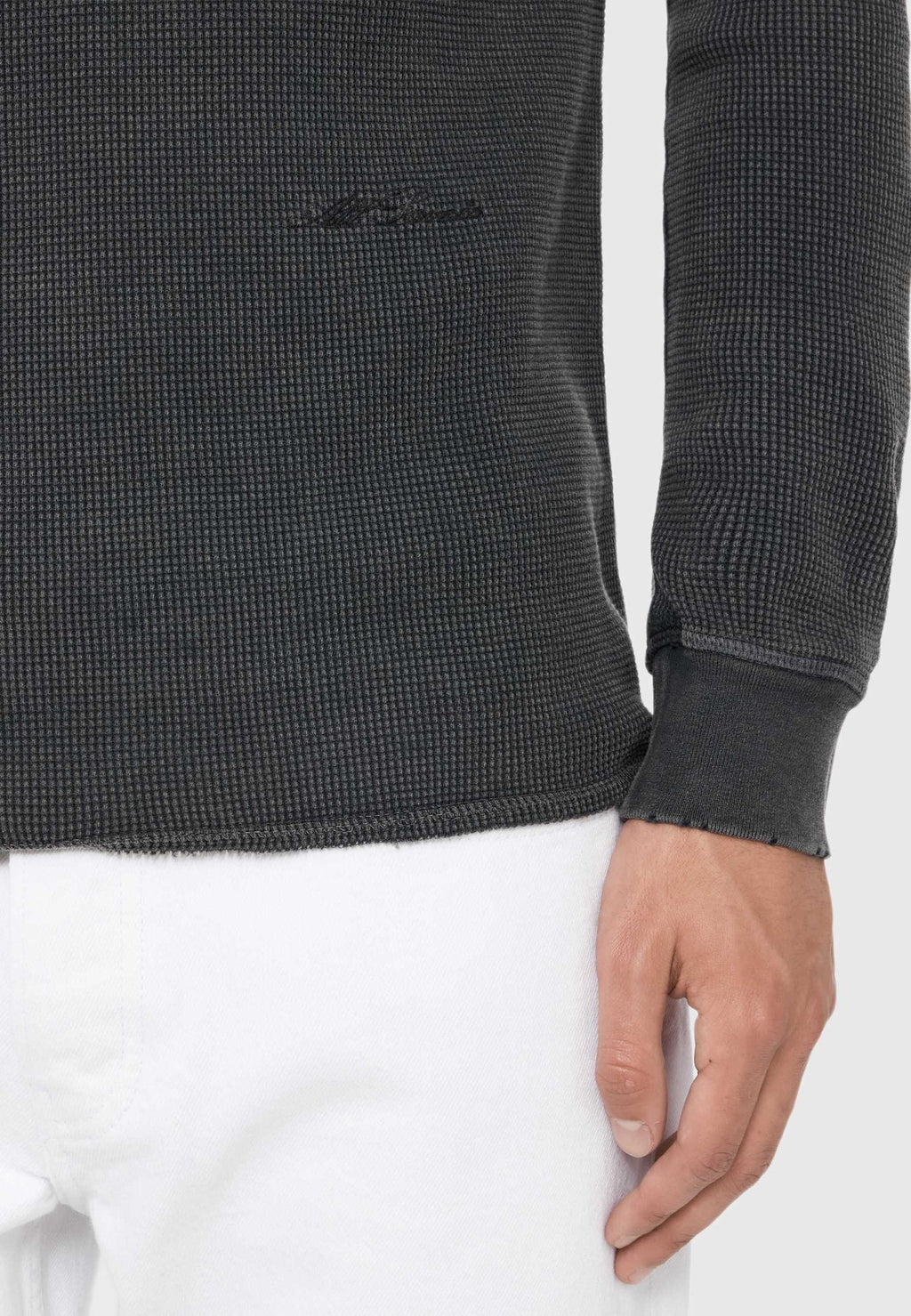 AllSaintsRAINE LS HENLEY . - Langarmshirt