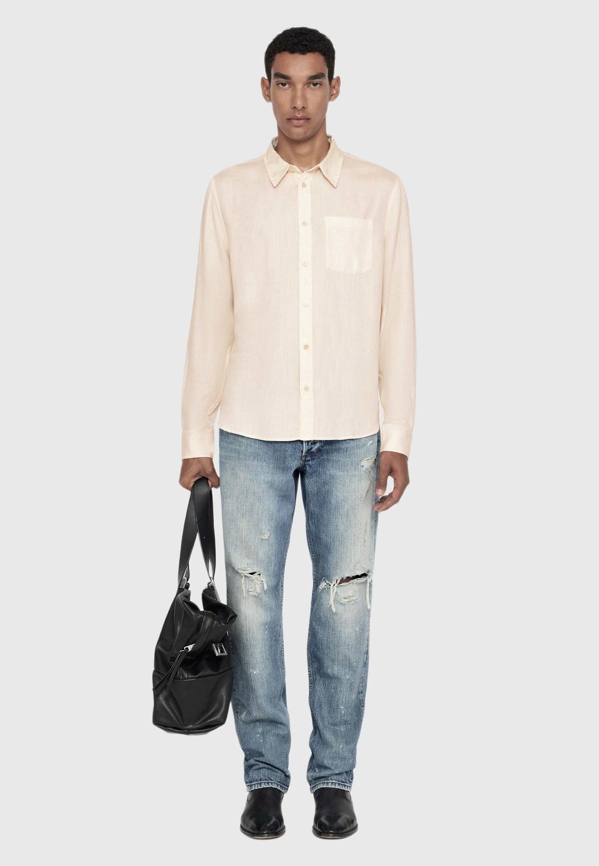 AllSaintsWARD LS SHIRT - Hemd