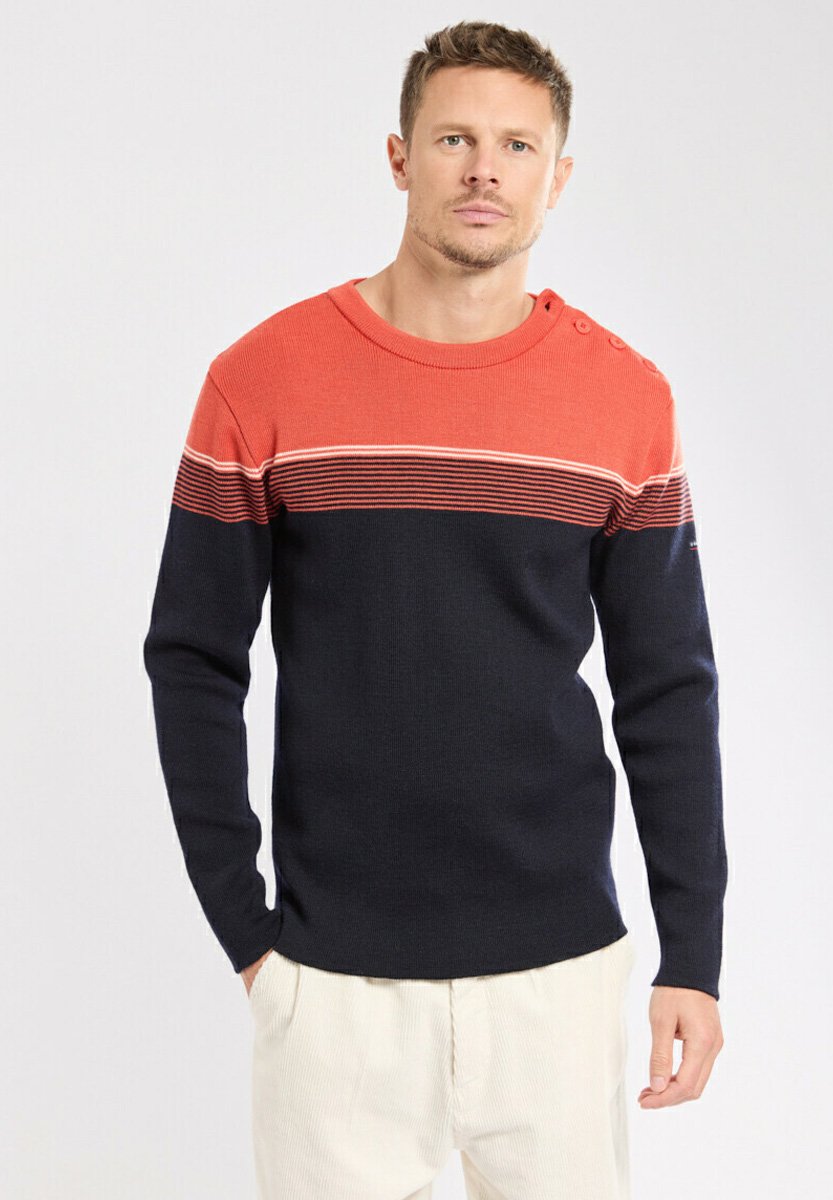 Armor lux2COLORS MARINE PULLOVER - Strickpullover