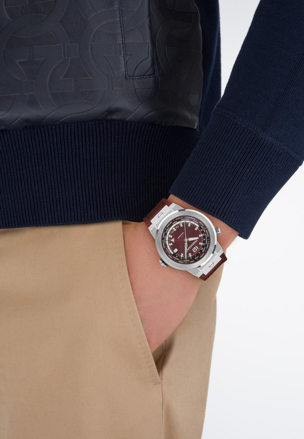 FERRAGAMOF-80 GMT - Uhr