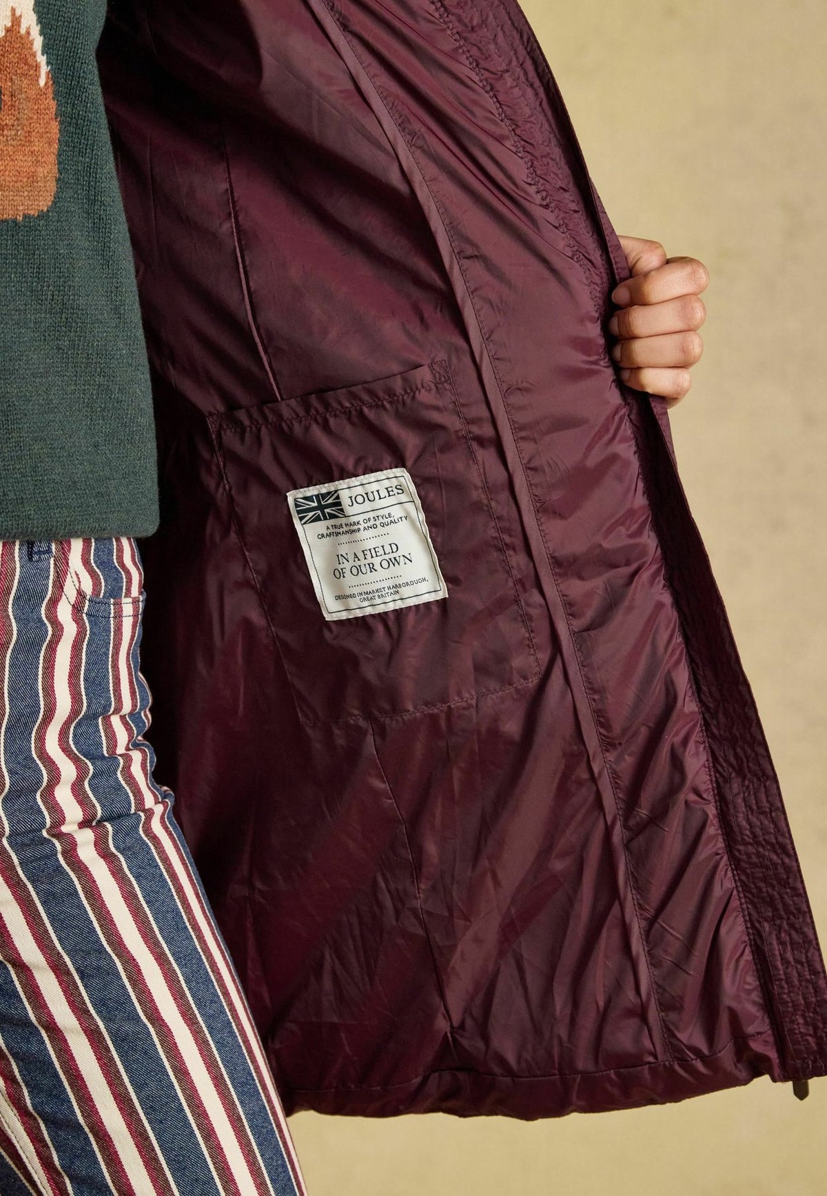 Tom JouleREGULAR FIT-MOORSDALE MID LENGTH SHOWERPROOF PADDED - Wintermantel