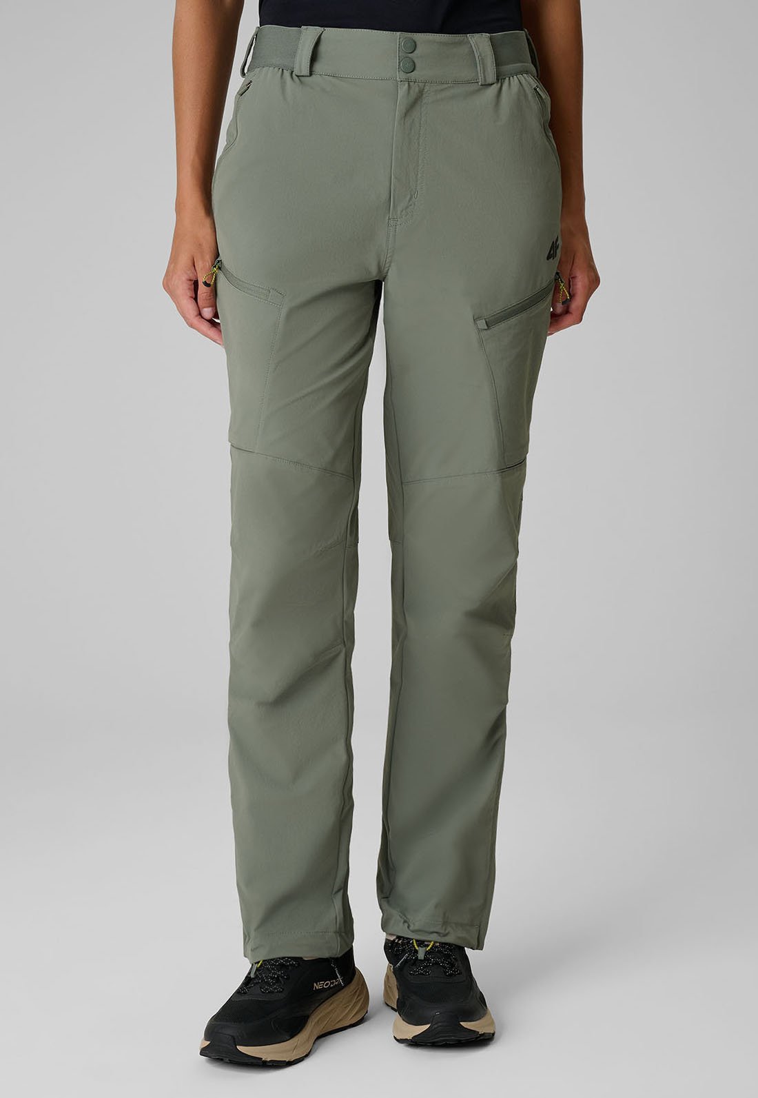 4F4F SPODNIE TREKKINGOWE SZYBKOSCHNĄCE DAMSKIE - Outdoor-Hose