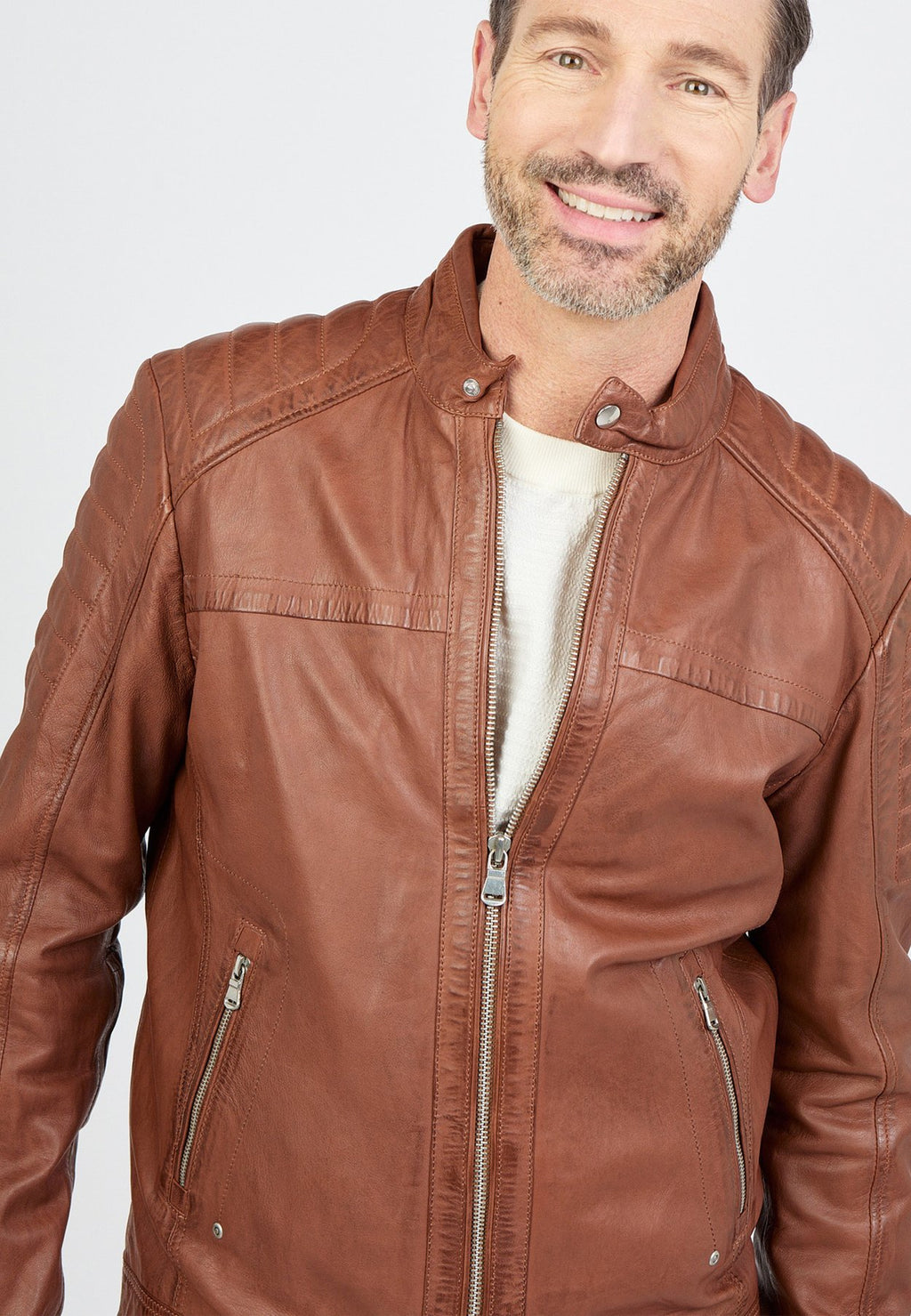 JCCMIT HANDYTASCHE - Lederjacke