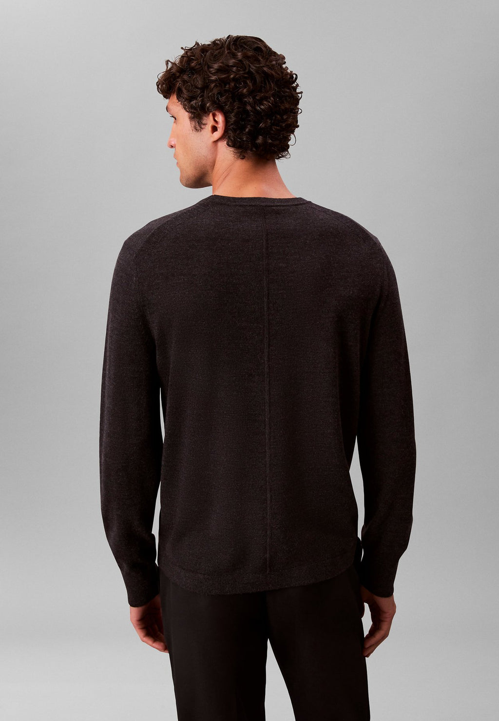 Calvin KleinMERINO WOOL CLASSIC JUMPER - Strickpullover