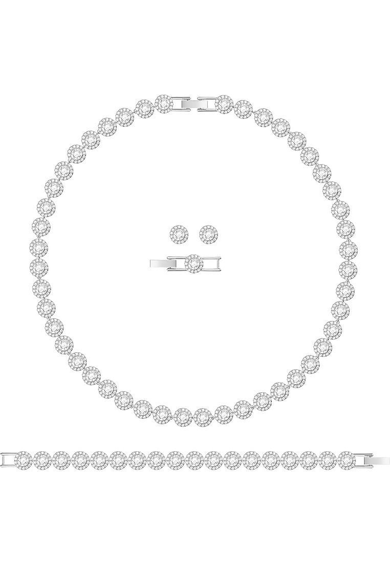 SwarovskiUNA ANGELIC ROUND CUT SET - Ohrringe