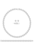 SwarovskiUNA ANGELIC ROUND CUT SET - Ohrringe