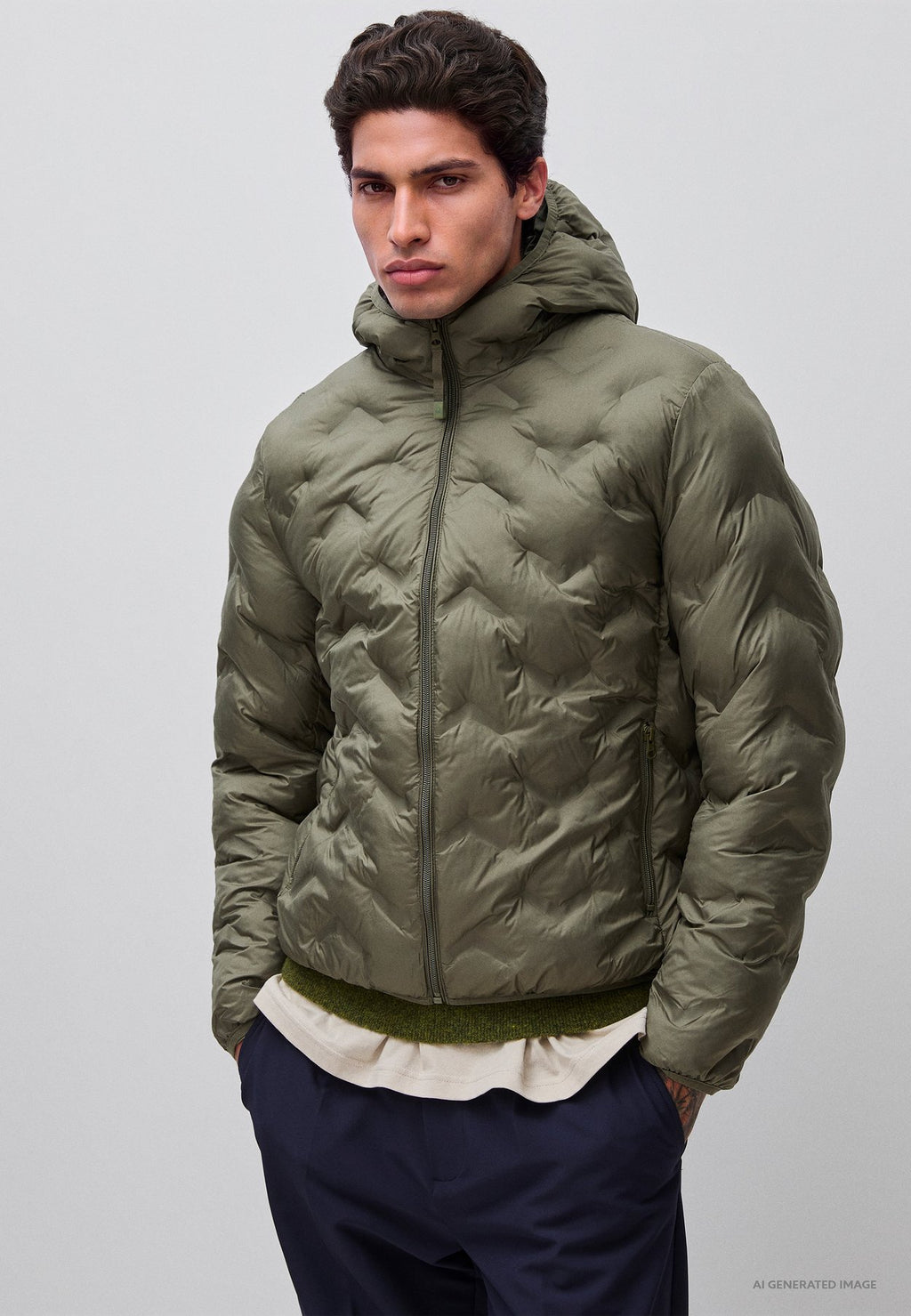United Colors of BenettonPUFFER JACKET (140GR/M²). REGULAR FIT... - Winterjacke