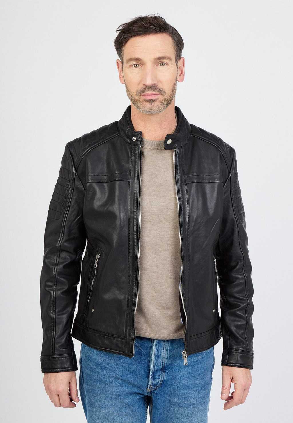 JCCMIT HANDYTASCHE - Lederjacke