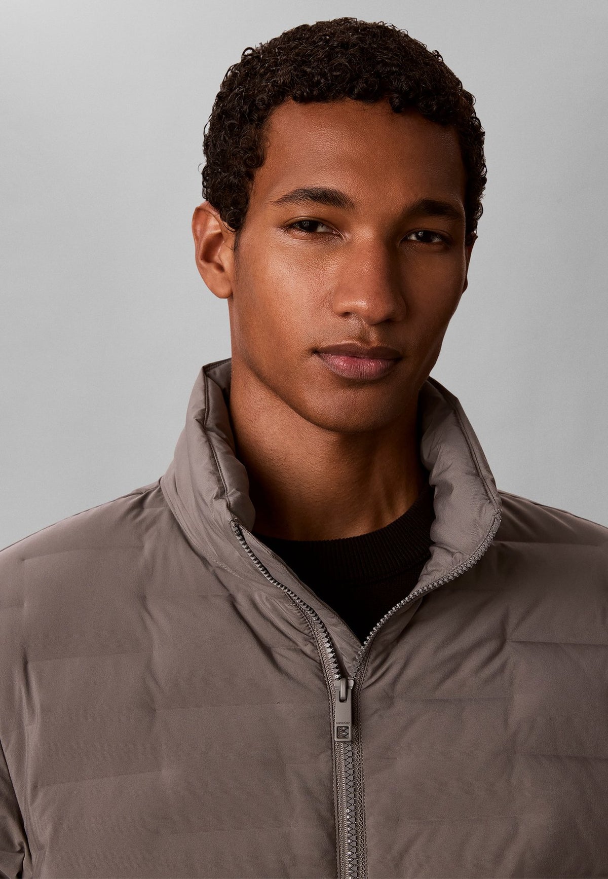 Calvin KleinQUILTED FUNNEL NECK PUFFER JACKET - Daunenjacke