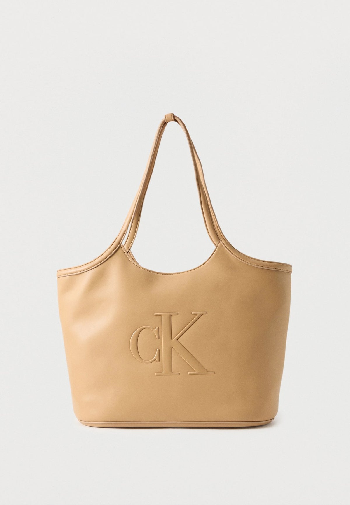 Calvin KleinEMBOSSED MONOGRAM TOTE BAG - Einkaufstasche