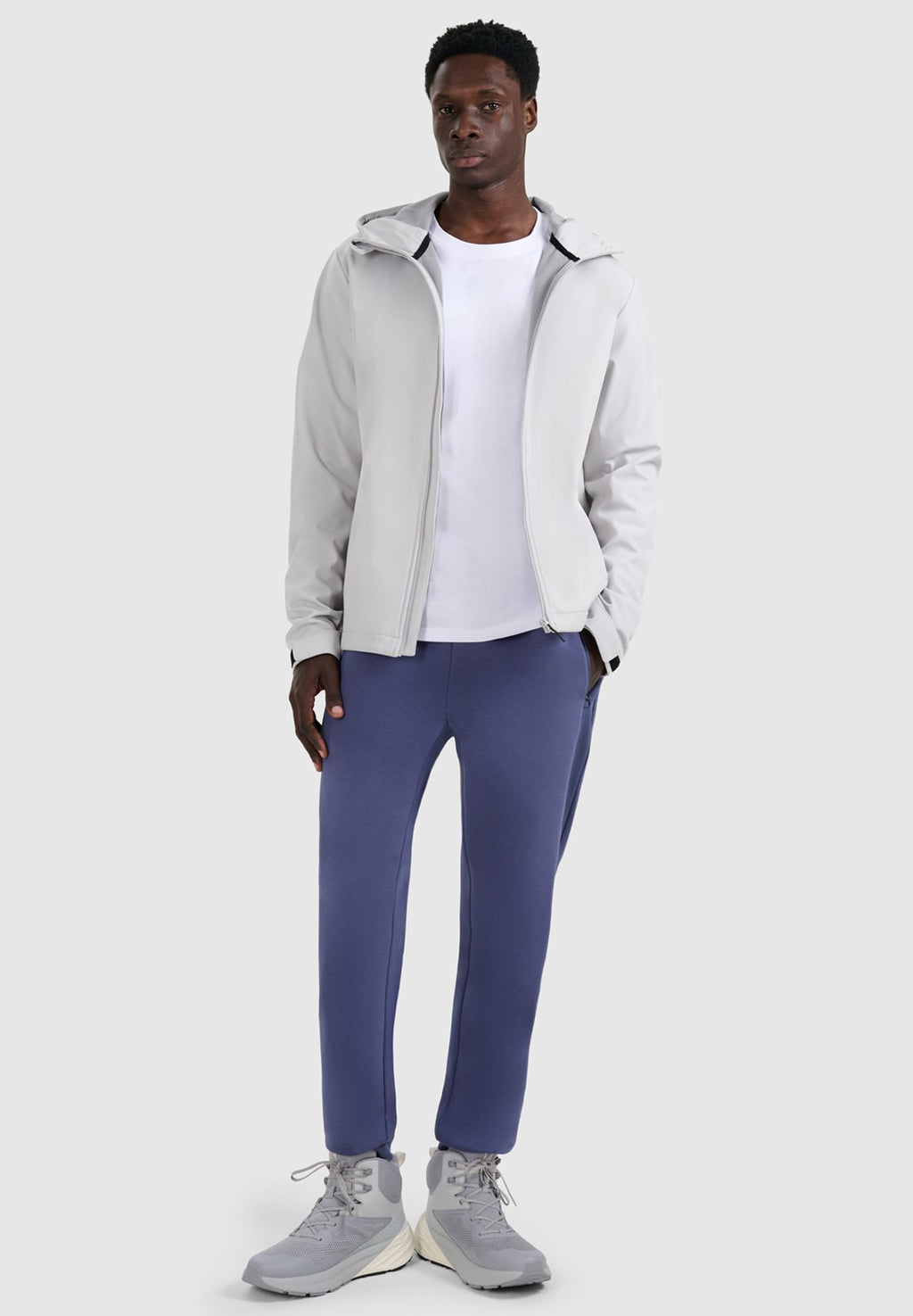 4F4F KURTKA SOFTSHELL WIATROODPORNA MEMBRANA 5000 MĘSKA - Softshelljacke