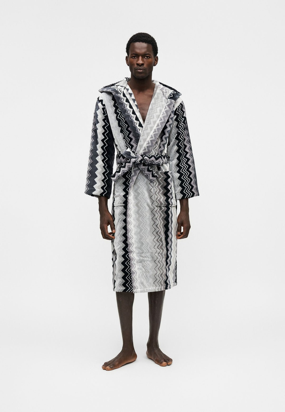 MissoniGIACOMO HOODED BATHROBE UNISEX - Bademantel