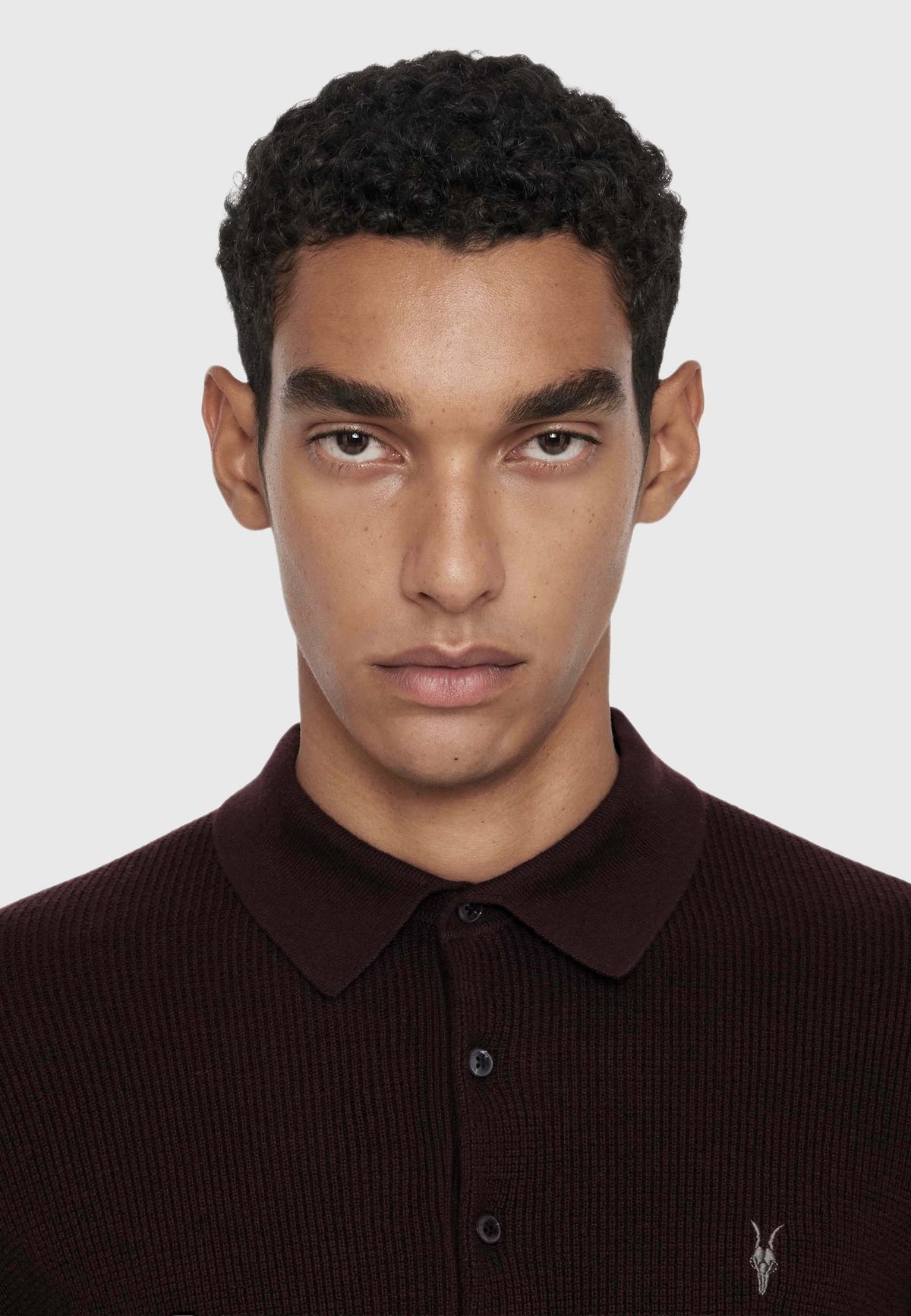AllSaintsASPEN LS POLO. - Langarmshirt