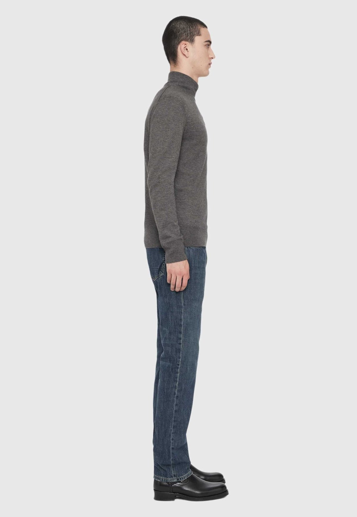 AllSaintsKILBURN ZIP FUNNEL - Strickpullover