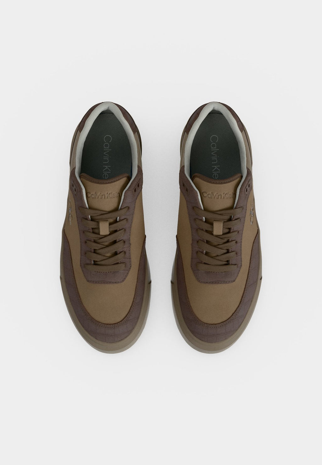 Calvin KleinPRIME CUPSOLE LACEUP CROC - Sneaker low