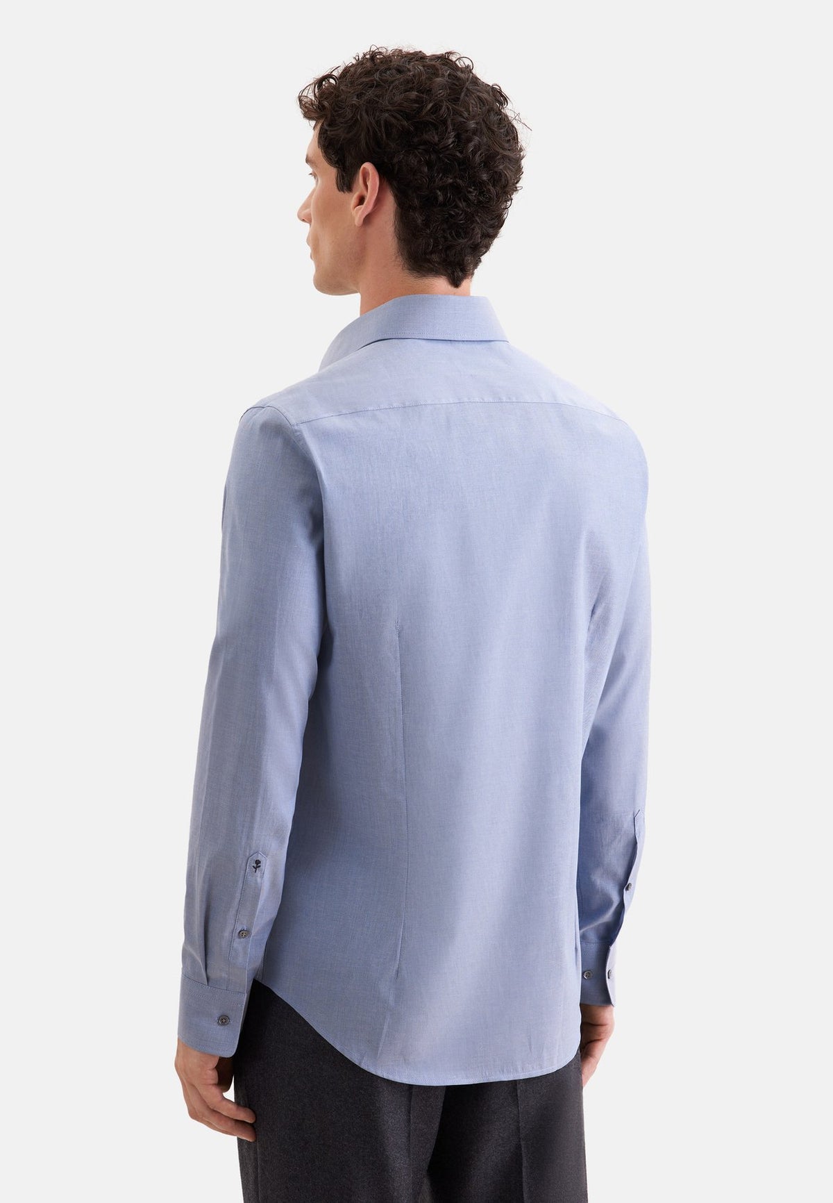 SeidenstickerSLIM - CHAMBRAY - Businesshemd