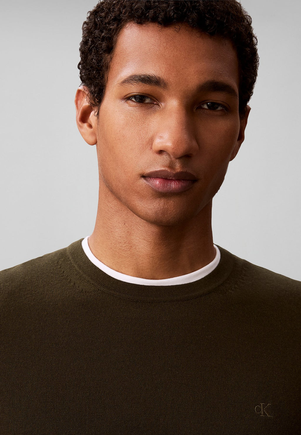 Calvin KleinMERINO WOOL CLASSIC JUMPER - Strickpullover