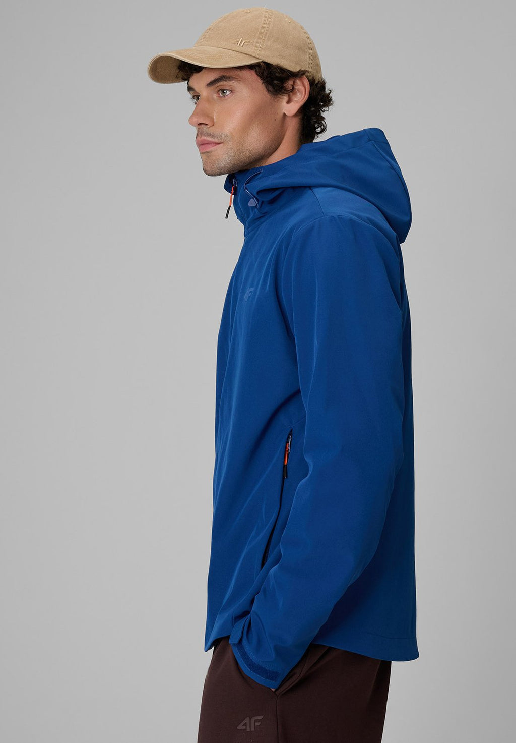 4F4F KURTKA SOFTSHELL WIATROODPORNA MEMBRANA 5000 MĘSKA - Softshelljacke