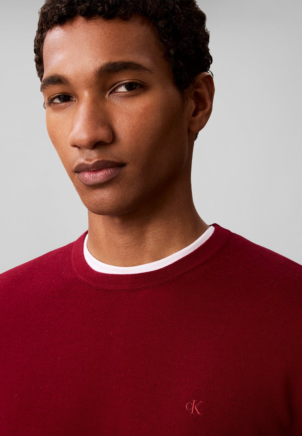Calvin KleinMERINO WOOL CLASSIC JUMPER - Strickpullover