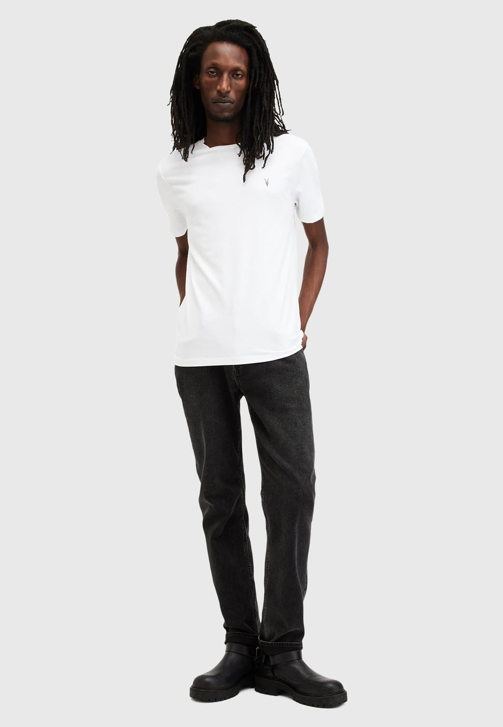 AllSaintsBRACE SS CREW 3 PK - Basic-T-Shirt