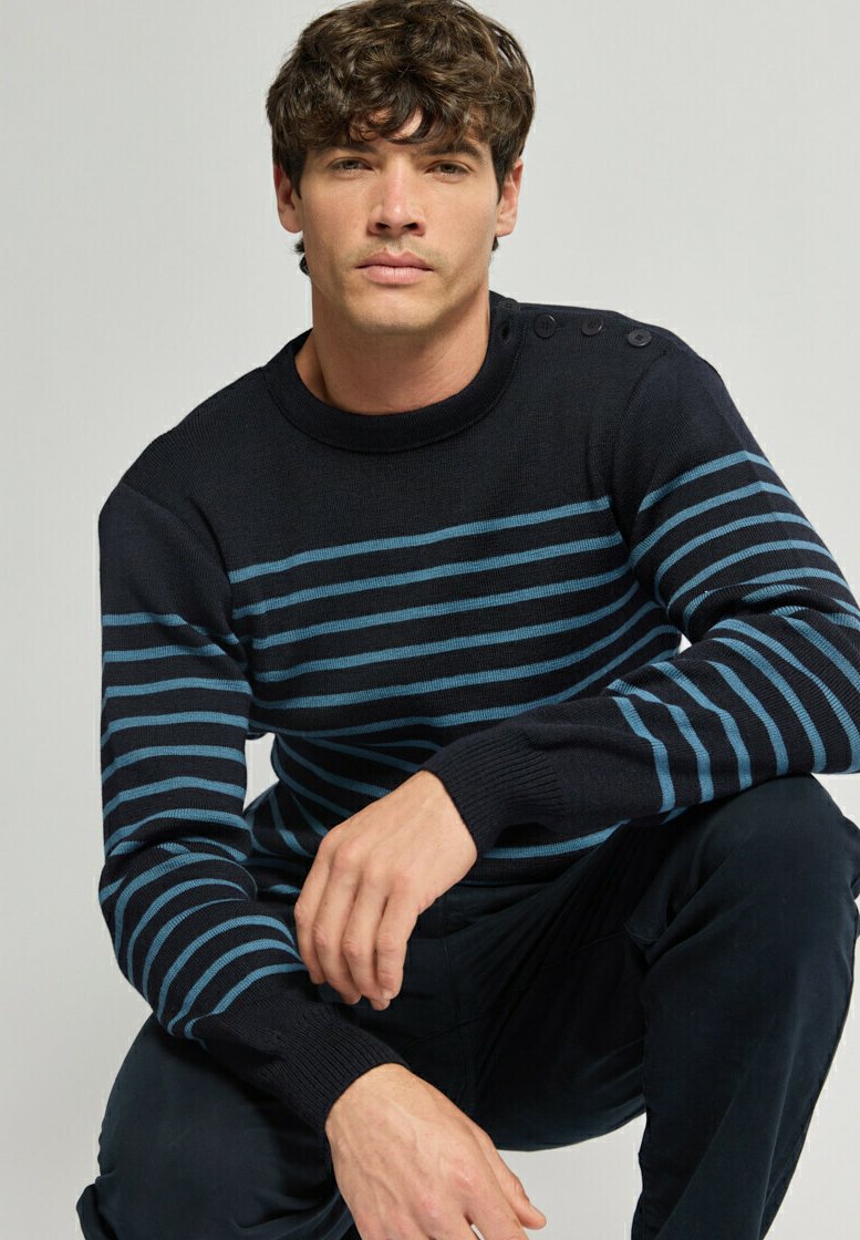 Armor luxMOLENE MARINE-PULLOVER - Strickpullover