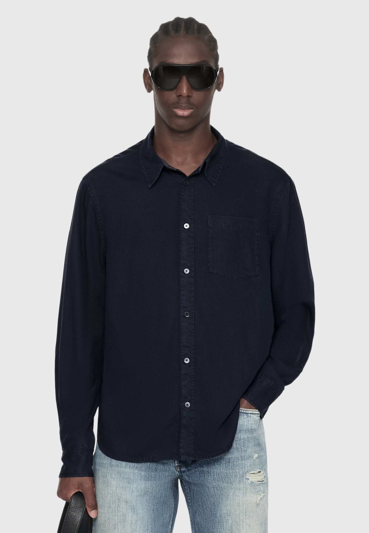 AllSaintsWARD LS SHIRT - Hemd