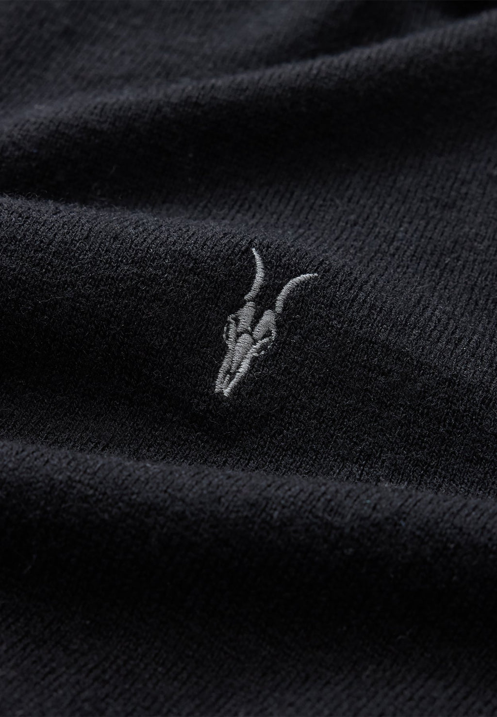 AllSaintsKILBURN ZIP FUNNEL - Strickpullover