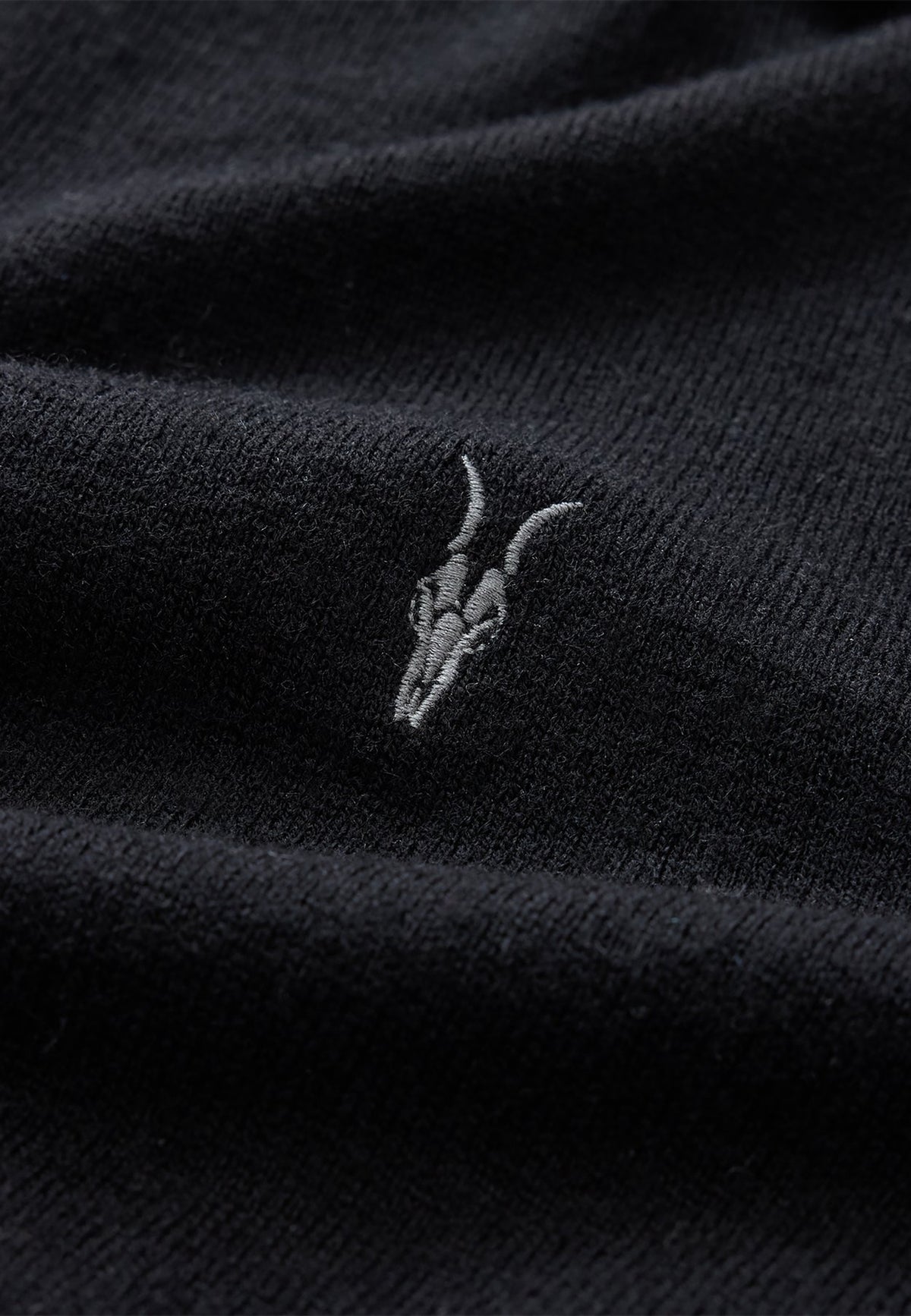 AllSaintsKILBURN ZIP FUNNEL - Strickpullover