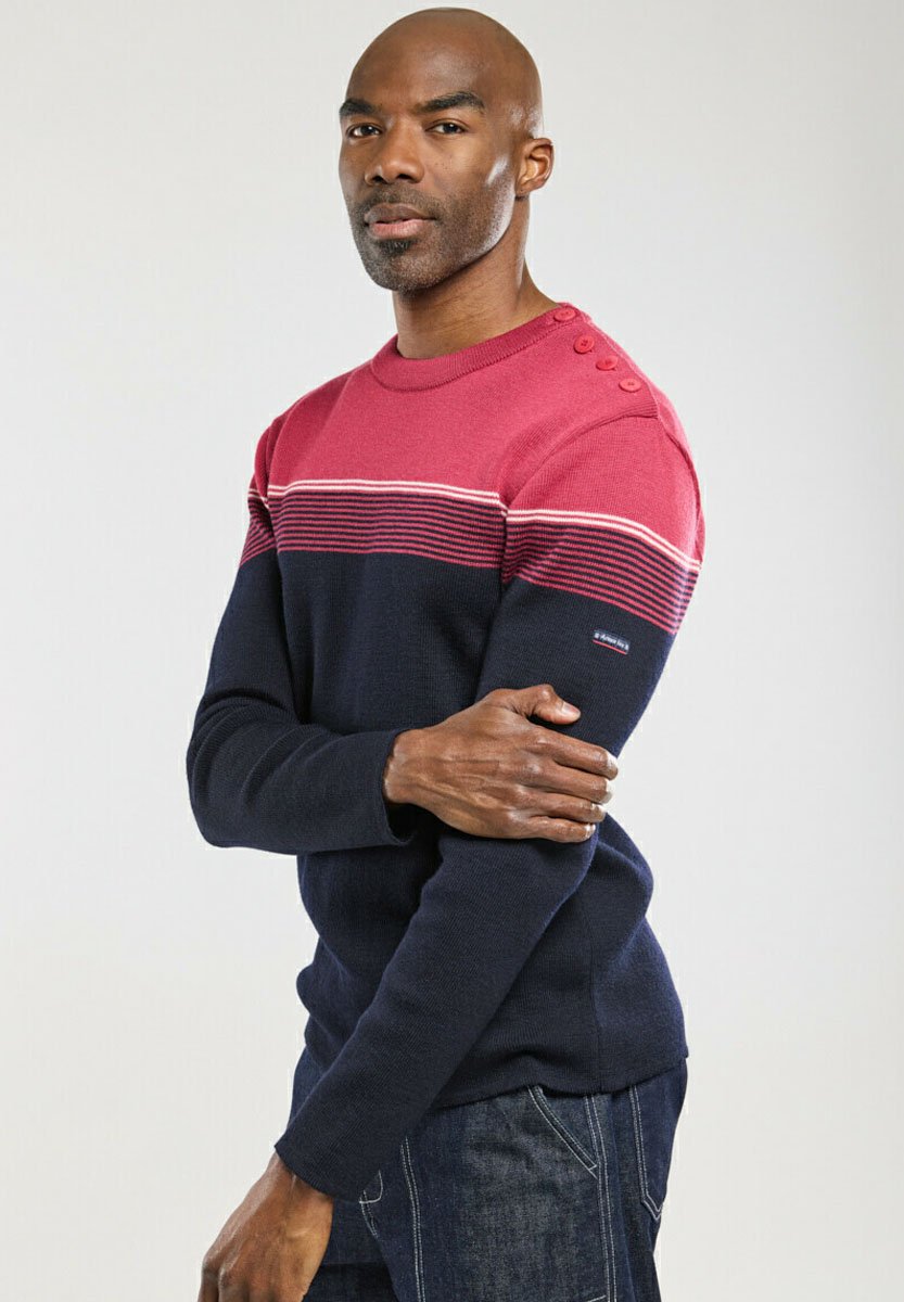 Armor lux2COLORS MARINE PULLOVER - Strickpullover