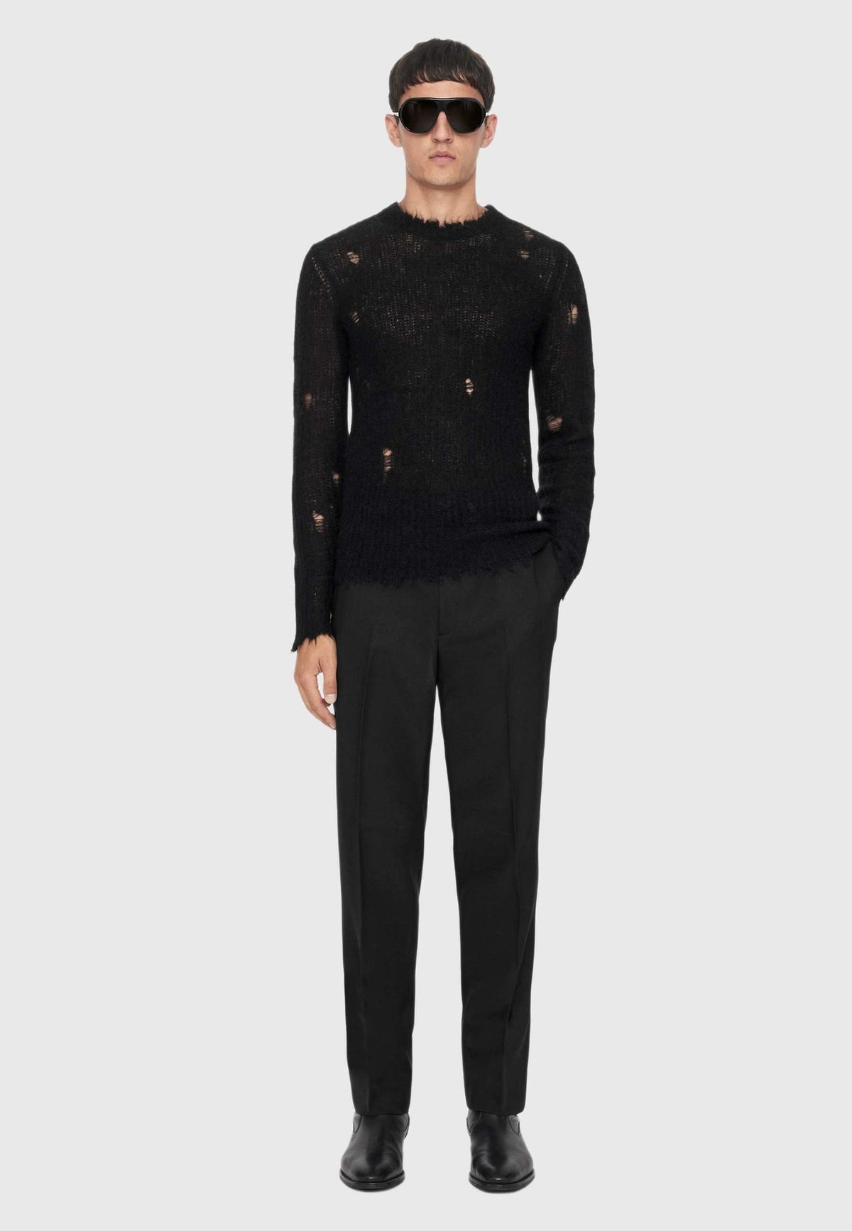 AllSaintsBLUNT TROUSER - Anzughose