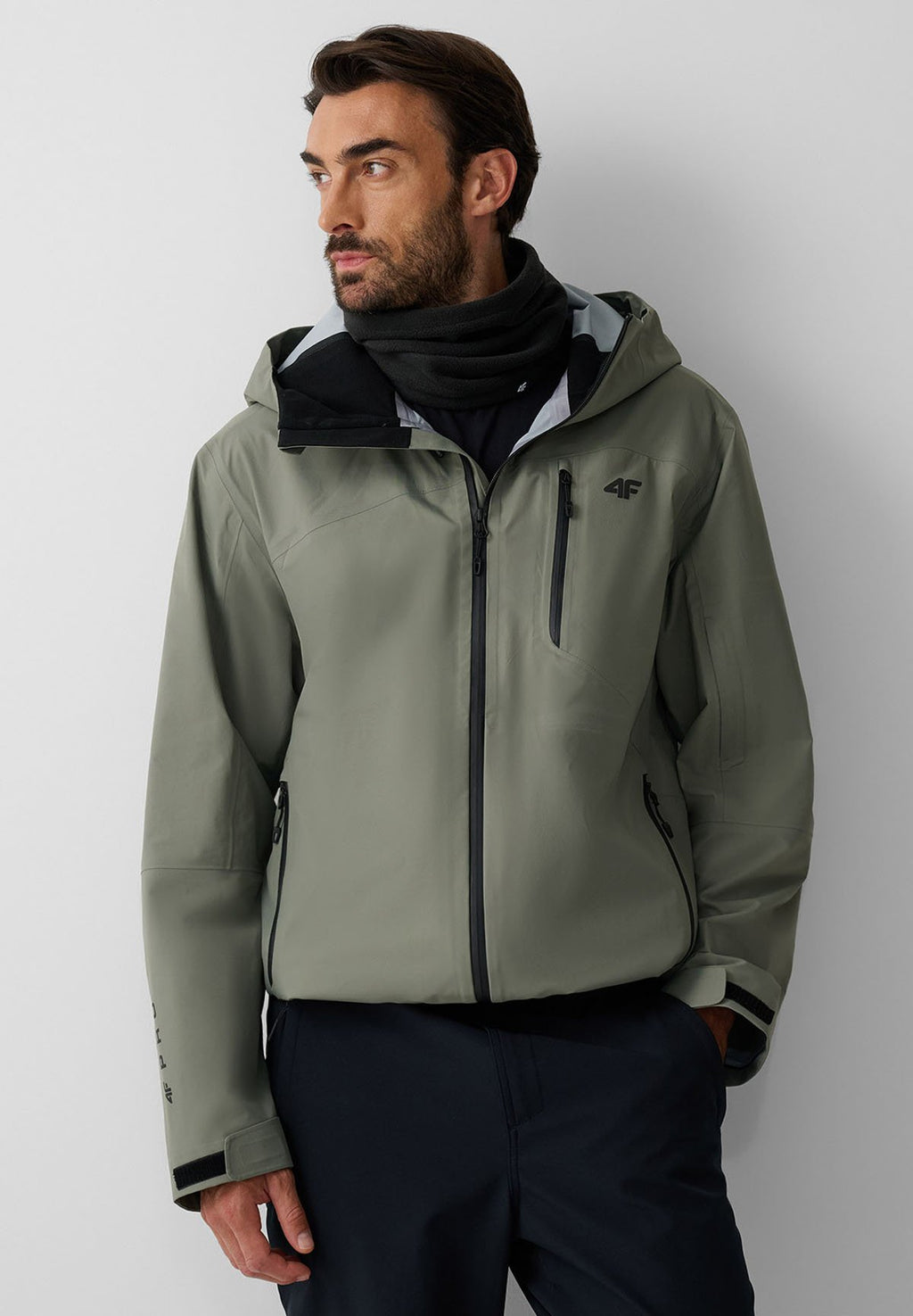 4F4F KURTKA TREKKINGOWA Z MEMBRANĄ 20000 MĘSKA - Outdoor-Jacke