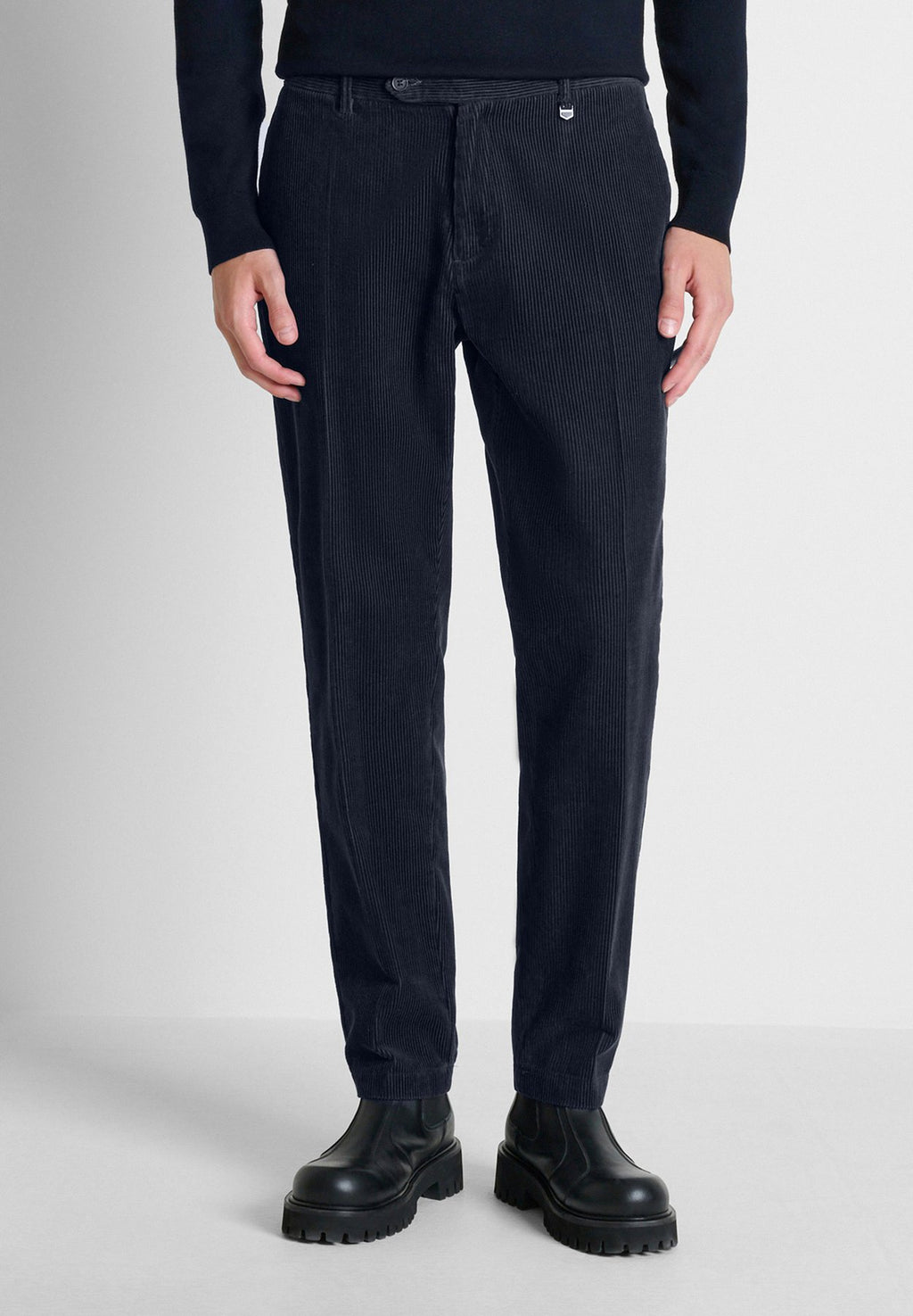 Antony Morato'CHRIS' IRON REGULAR-FIT TROUSERS IN COTTON CORDUROY - Stoffhose