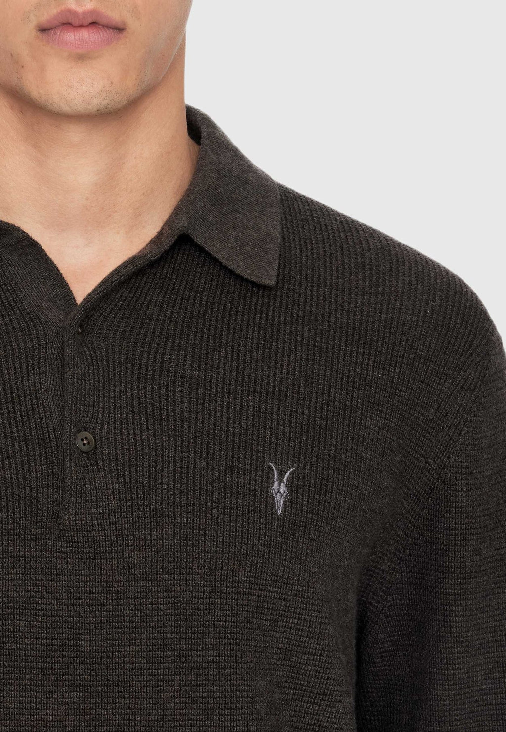 AllSaintsASPEN LS POLO. - Langarmshirt