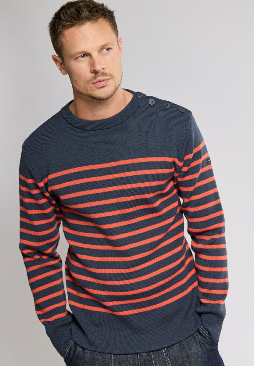 Armor luxPULL MARIN RAYÉ 'PAIMPOL' - Strickpullover