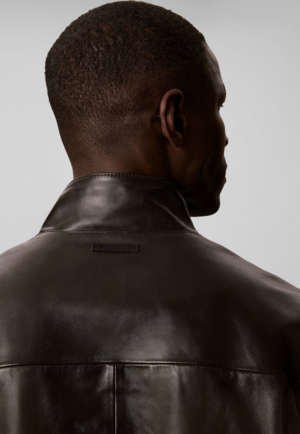 Calvin KleinNAPPA LEATHER JACKET - Lederjacke