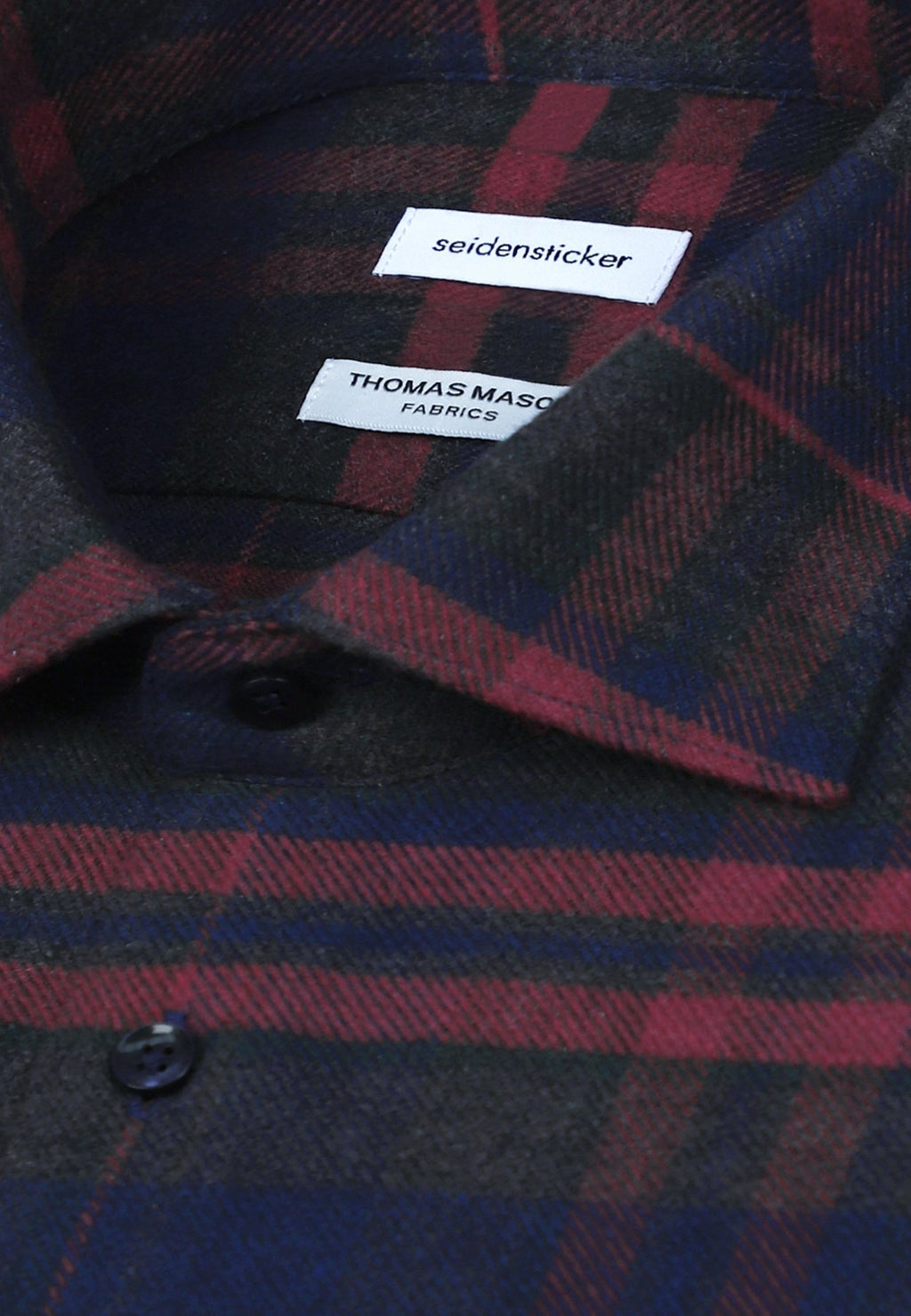 SeidenstickerSLIM - TWILL - Hemd