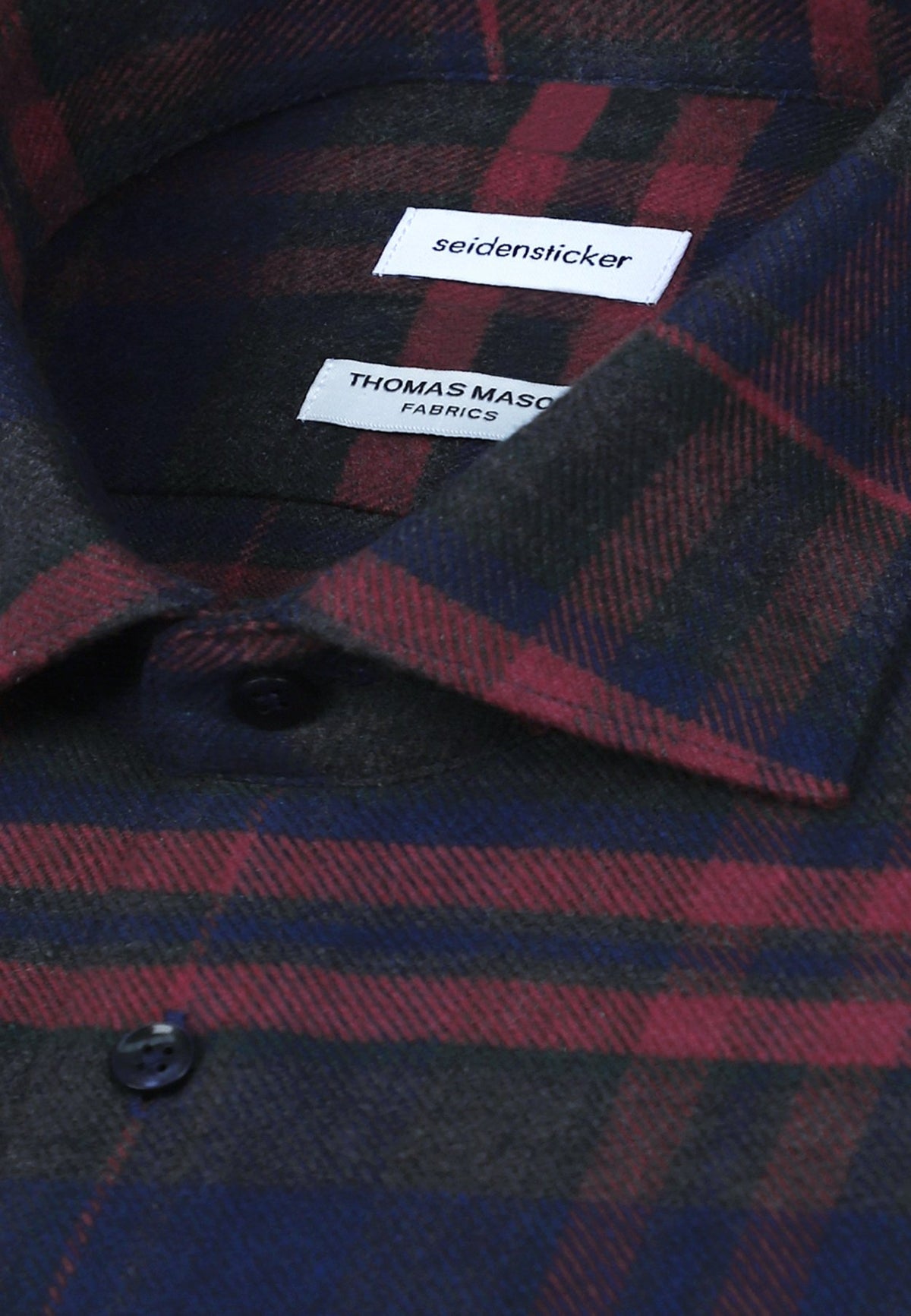 SeidenstickerSLIM - TWILL - Hemd