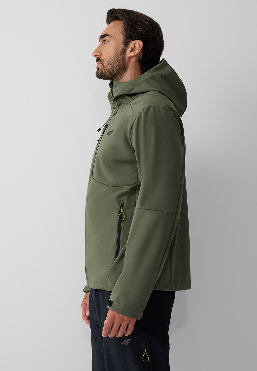 4FKURTKA SOFTSHELL WIATROODPORNA MEMBRANA 8000 MĘSKA - Softshelljacke