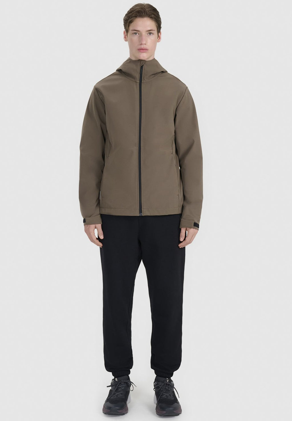 4F4F KURTKA SOFTSHELL WIATROODPORNA MEMBRANA 5000 MĘSKA - Softshelljacke